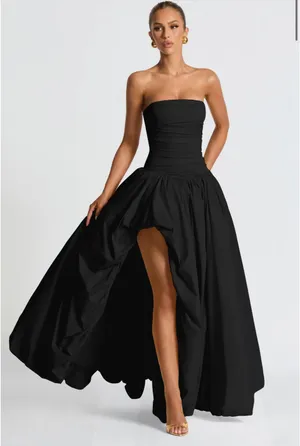 Black prom dress thumbnail 1
