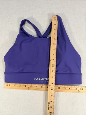 Fabletics Women’s 3-Piece Workout Set PowerHold Leggings Jacket & Sports Bra Vio thumbnail 9