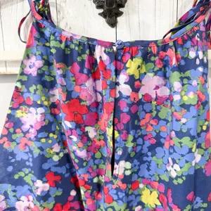 Summersalt High Neck Tiered Maxi Dress Floral Print Size L NWOT thumbnail 2