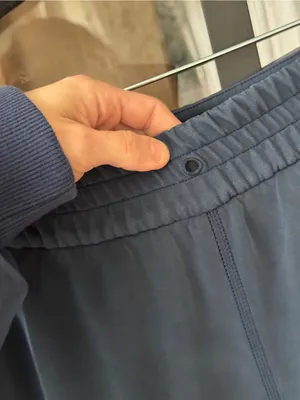 Lululemon Softstreme High-Rise Pants True Navy pockets wide straight leg thumbnail 7