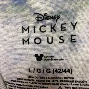 Mickey Mouse Whistlin Explorer Park Ranger Disney Tie Dye L thumbnail 4