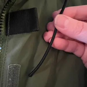 LL Bean Vintage Women’s Thinsulate Lined Hooded Jacket Green Black Medium 0 RF98 thumbnail 14