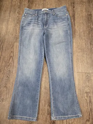 Lila Ryan Straight Boot Jeans Medium Blue Denim 30 thumbnail 1