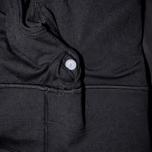 lululemon athletica Black Scoop-Neck Performance Sports Bra thumbnail 3