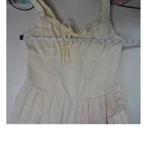 Sim & Sam Ivory Eyelet Smocked Tiered Midi Dress L NWT‎ Cottagecore Prairie Boho thumbnail 11