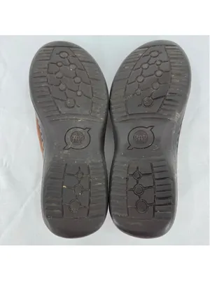 Born Brown Loafers Genuine Leather Slip On Hand Crafted Cushioned Comfort Sz 7M thumbnail 9