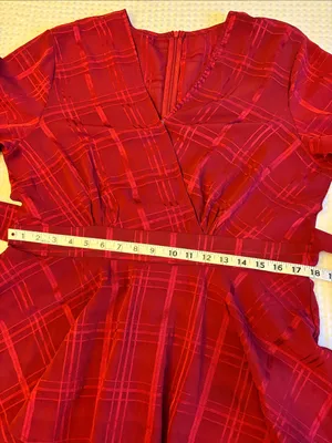 Selfie Leslie Burgundy Red V-Neck Ruffled Mini Romper thumbnail 14