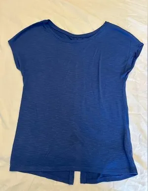 Blue SO Split back shirt thumbnail 1