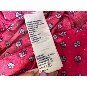Abercrombie Kids Pink Floral Button-Front Cami Tank Top Size Medium M (Fits Wome thumbnail 7
