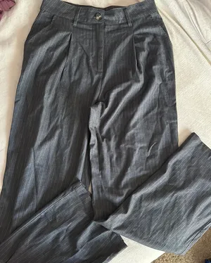 Wild Fable Trousers Gray Striped 8 thumbnail 1