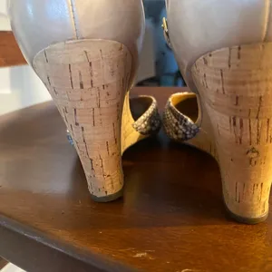 Clarks Artisan snake skin heels. thumbnail 12