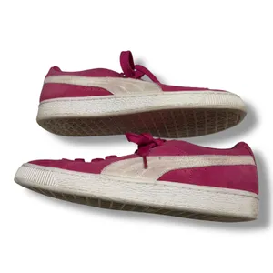 Puma Womens Suede Pink Fuchsia Purple Low‎ Top Shoes Size 8.5 355462 38 thumbnail 5