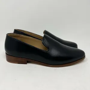 Nisolo Everyday Slip-On Leather Loafers Shoes Women's Size 7 Black Preppy Casual thumbnail 3