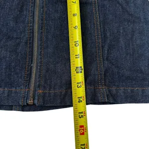 Altar’d State Blue Full Zip Denim Skirt Women's Size S | 41-66 thumbnail 6
