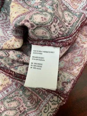 American Eagle Patchwork Tank Top Size X-Small thumbnail 5