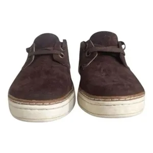 Ugg Carilyn Women Brown Leather Shoes Size 5 Suede Lace Up Casual Shoes Comfort thumbnail 3