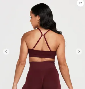 Oner Active EFFORTLESS MICRO BRALETTE Color: Rosewood thumbnail 2