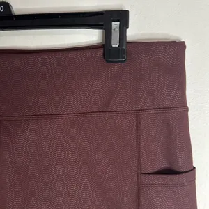Zyia Women’s Shorts Biker Vibration Light n Tight Pocket Hustle Dark Brown sz XS thumbnail 3