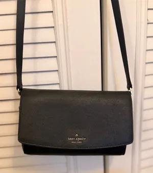 Kate Spade Crossbody Purse Black thumbnail 1