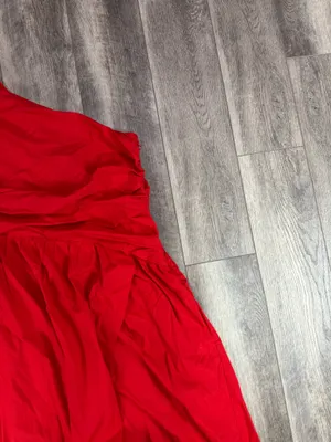 Abercrombie Red Cutout Maxi Dress thumbnail 5