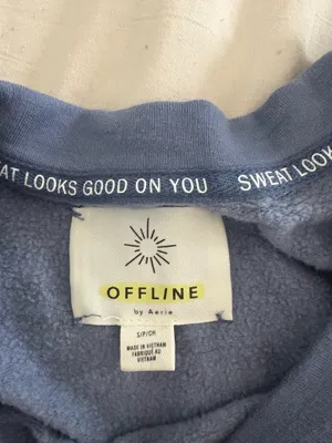 Aerie Cropped Sweatshirt OFFLINE by thumbnail 3