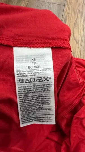 Gap Women's Softest Modal Drawstring PJ Pants Red Pajama Lounge, Size XS, NEW thumbnail 8