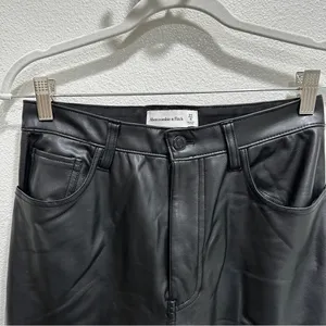 Abercrombie & Fitch Faux Leather Pants thumbnail 6