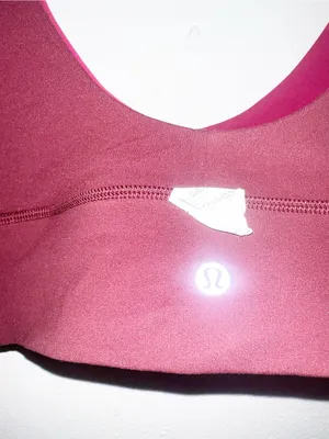 Lululemon Align Women’s Scoop Neck Reversible Sports Bra Burgundy thumbnail 9
