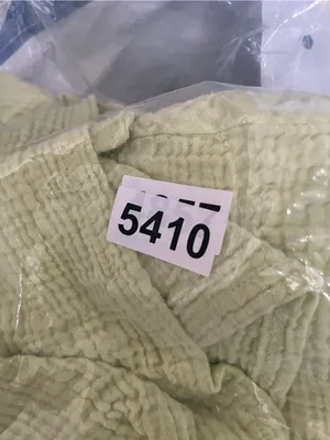 Lucky Brand Green 100% Gauze Cotton Waffle Knit Top Small Coastal Summer Beach thumbnail 7