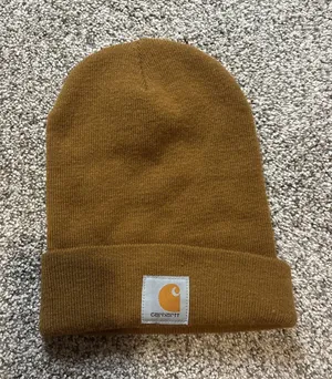 Carhartt Beanie Brown thumbnail 1