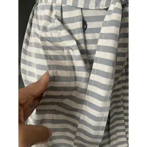 Banana Republic Striped Trench Coat thumbnail 7