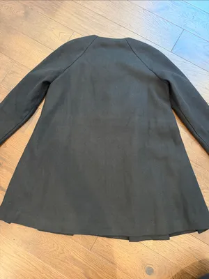Tuckernuck Black Blair Bow Coat Dress Medium - C11-472 thumbnail 8