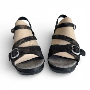 Dansko Sandi Swirl Strappy Side Buckle Clog Sandal Size 38 thumbnail 2