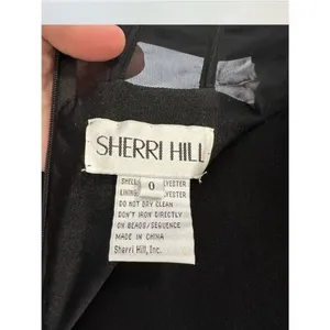 Sherri Hill 55554 Corset Ruched Satin Strapless Prom Dress Sz 0 USED thumbnail 6