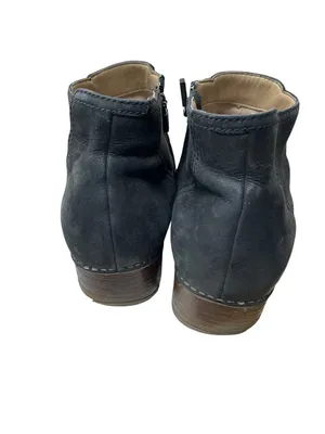 Dansko womens black leather mid ankle casual slip on boots sz 11.5-12 SKU 10-825 thumbnail 14