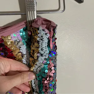 Free People Dance Again Sequin Straight Leg Pants thumbnail 6
