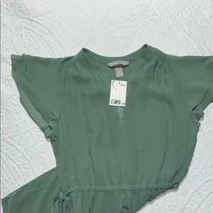 H&M Elegant Green Dress thumbnail 3