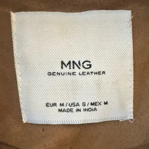 MNG Mango Genuine Brown Suede Jacket Small thumbnail 5