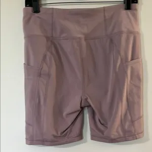 Mono B Pink High Waist Bike Shorts Performance thumbnail 3
