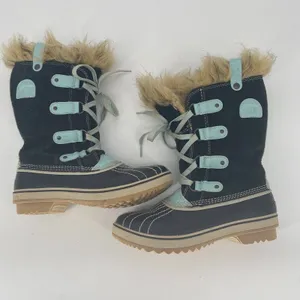 Sorel Tofino II Black Turquoise Waterproof Snow Boots Womens US 5 EU 36 thumbnail 5