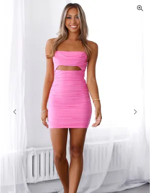 Hello Molly Under A Spell Dress Pink thumbnail 2