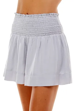 The Pants Store | NWOT | Elastic Shorts | S | Light Grey | CP8994 thumbnail 3