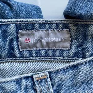 AG Cotton Alexxis High Rise Vintage Straight Leg Jeans 26 Blue thumbnail 5
