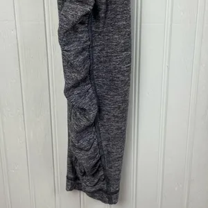 Lululemon Run Turn Around Tight Heathered Black Womens Size 8 Athleisure Running thumbnail 6