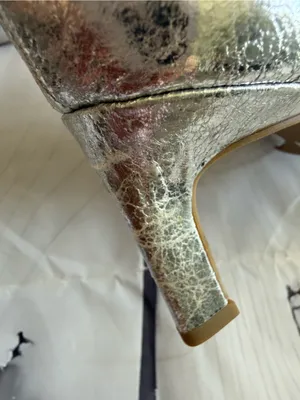DV by Dolce Vita Gracie Metallic Silver Pointed-Toe Ankle Boots thumbnail 10