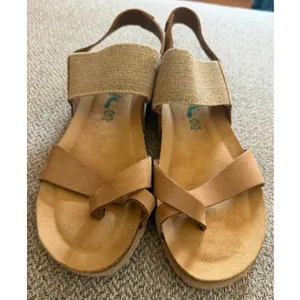 NEW! $140 BioNatura Women's Sz‎ 8 Solo Nubuck Suede Casual Comfort Sandals thumbnail 2