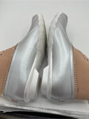 Sperry Waterproof Saltwater 2 Eye Duck Boots‎ pink silver size 8.5 rainboot thumbnail 7