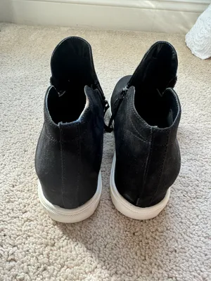 Steve Madden Suede Platform Sneakers thumbnail 3