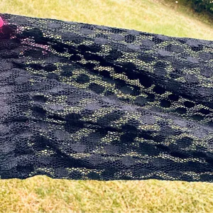 A’reve black lace sheer top Size M thumbnail 15