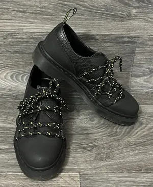 Dr. Martens AW004 Estrela Shoes Black Leather Women's US Sz 7, EU 38 Grunge thumbnail 1